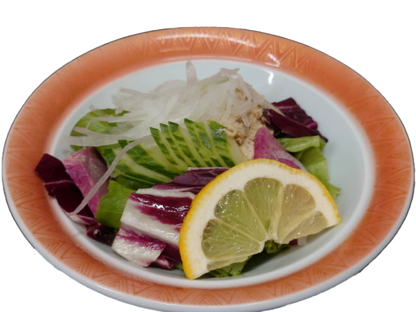 野菜サラダ（カニカマ添え）写真