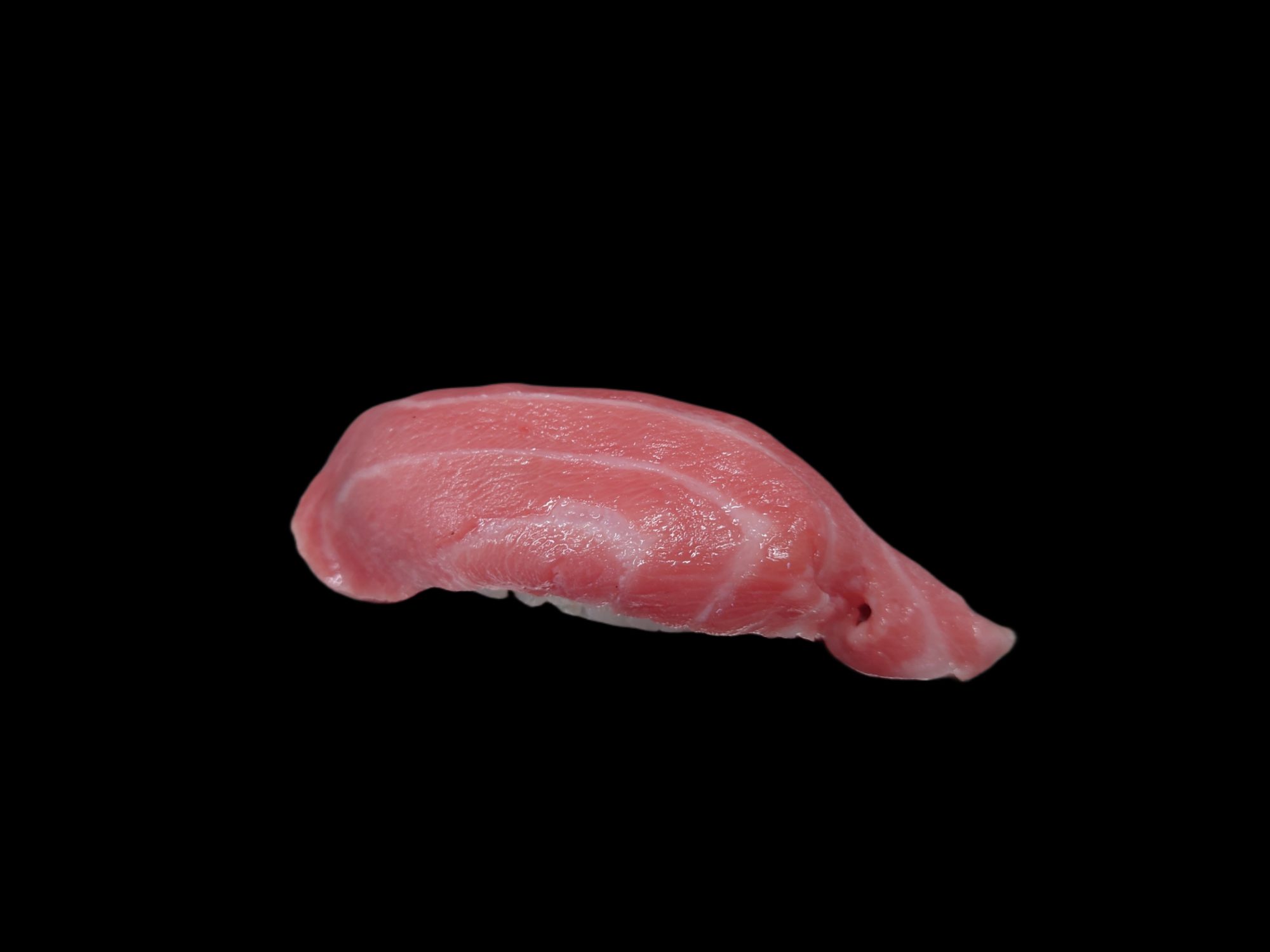 数量限定　本まぐろ頭肉大トロ　1貫写真